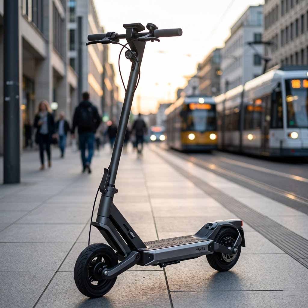 robuster navee s60 e-scooter mit großer reichweite für pendler in deutschland